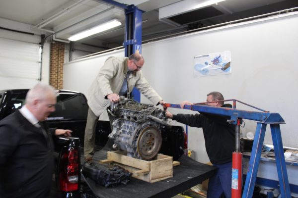 MAG (2020-02) Engine Donation to Blue Ridge Technical School (9)