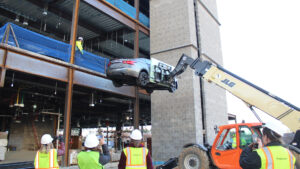 Tri-State Nissan team at Valley Health Rehabilitation Center Donation in Winchester