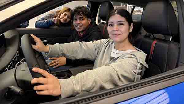 Handley High School students touring Tri-State Nissan exploring automotive careers in Winchester VA