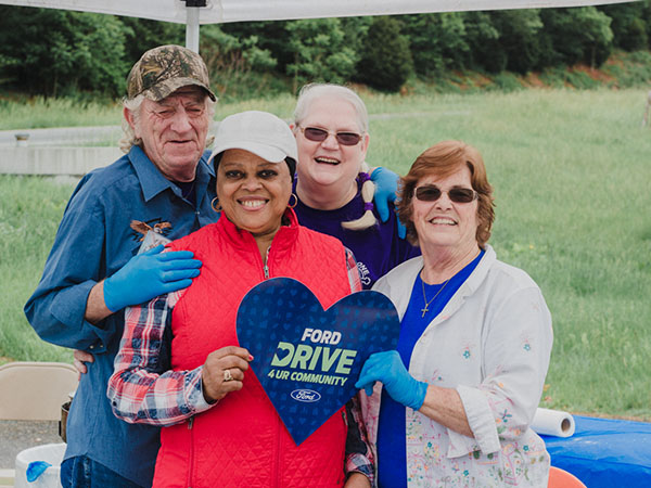 Marlow Ford Drive 4 UR Community Event 2018 test drive fundraiser in Luray VA