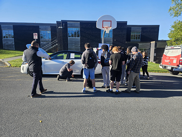 Level Up Day 2026 Winchester vehicle care demonstration
